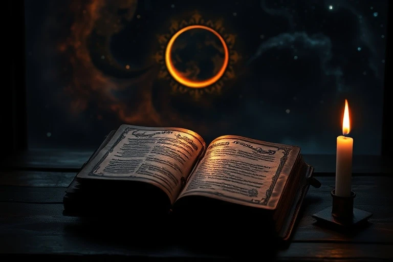 Diario y vela para introspección