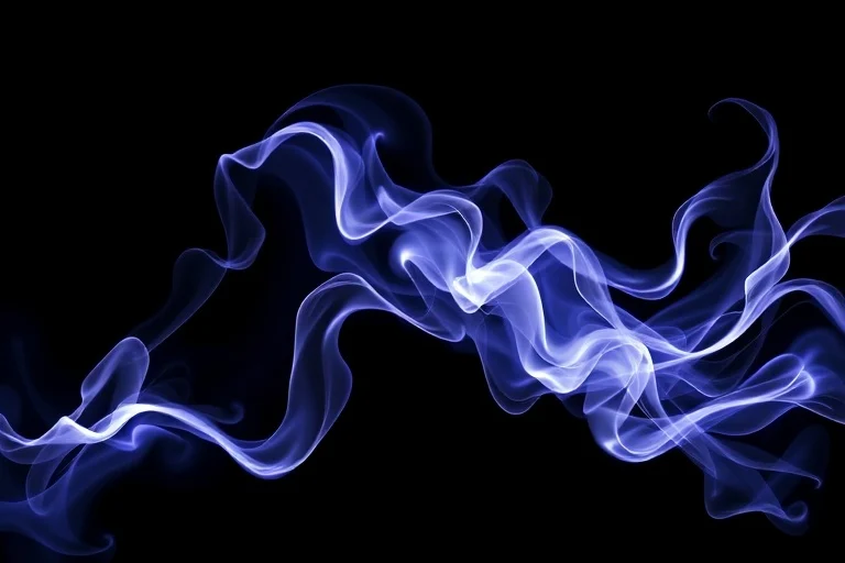 Swirling ethereal mist representing spiritual energy