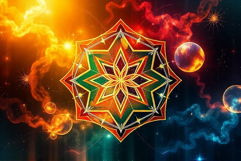 Representación abstracta de la sinergia elemental en un equipo