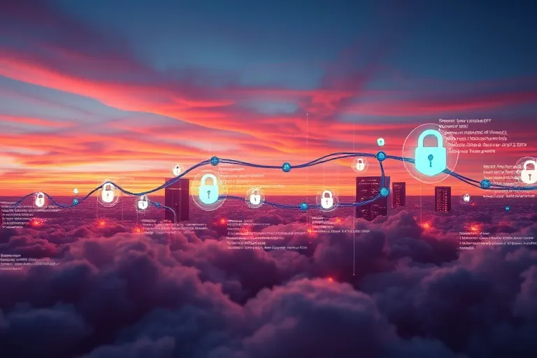 Abstract digital representation of a secure software pipeline