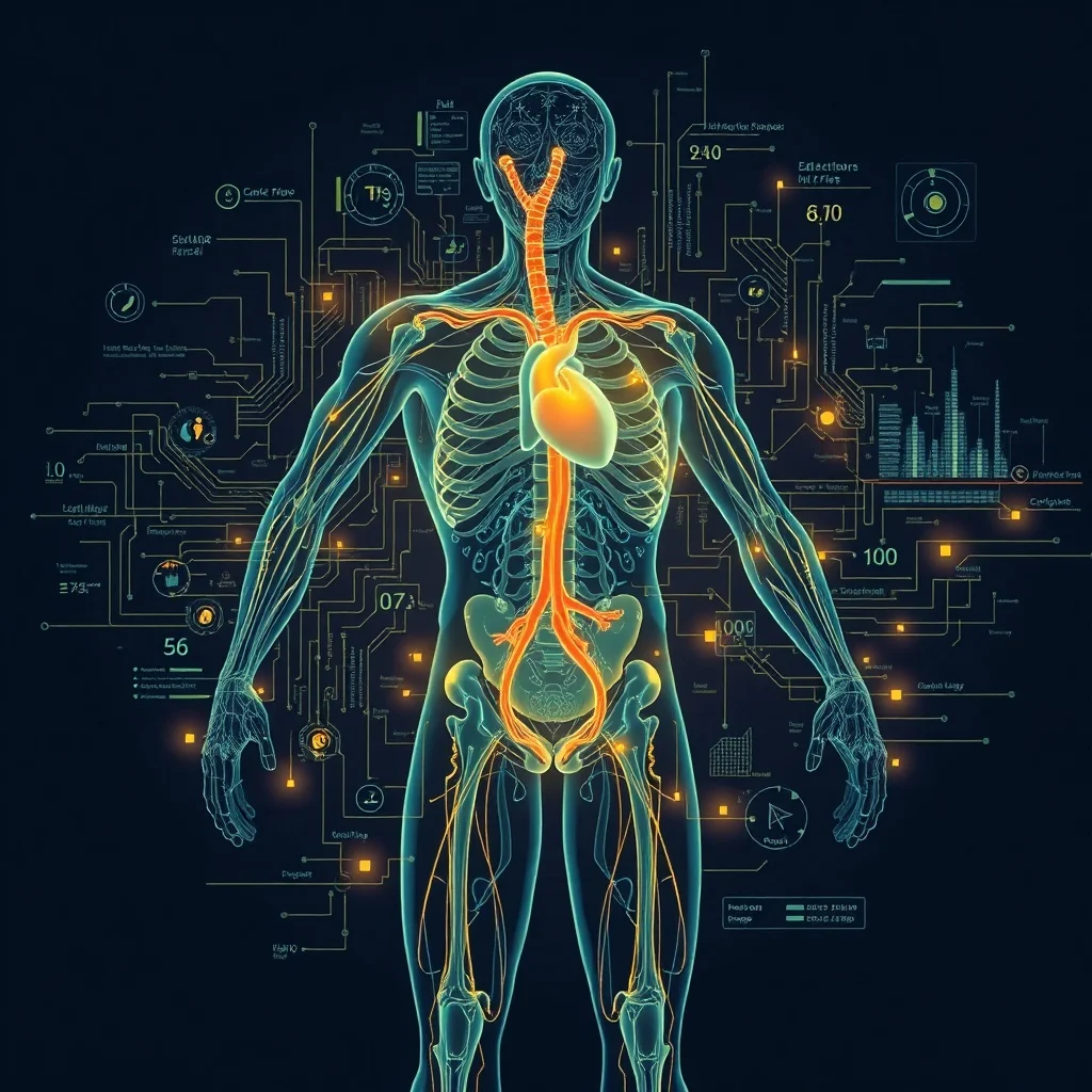Representación digital de sistemas biológicos en atleta