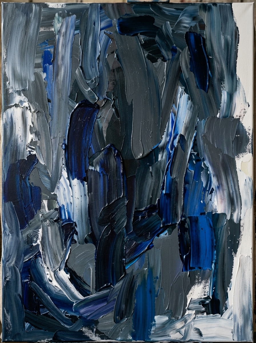 Indigo Swan original artwork