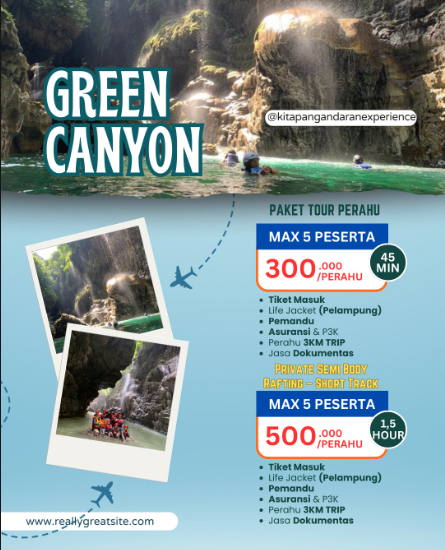 PAKET GREEN CANYON