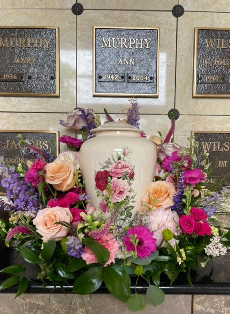Memorial Urn Floral Arrangement