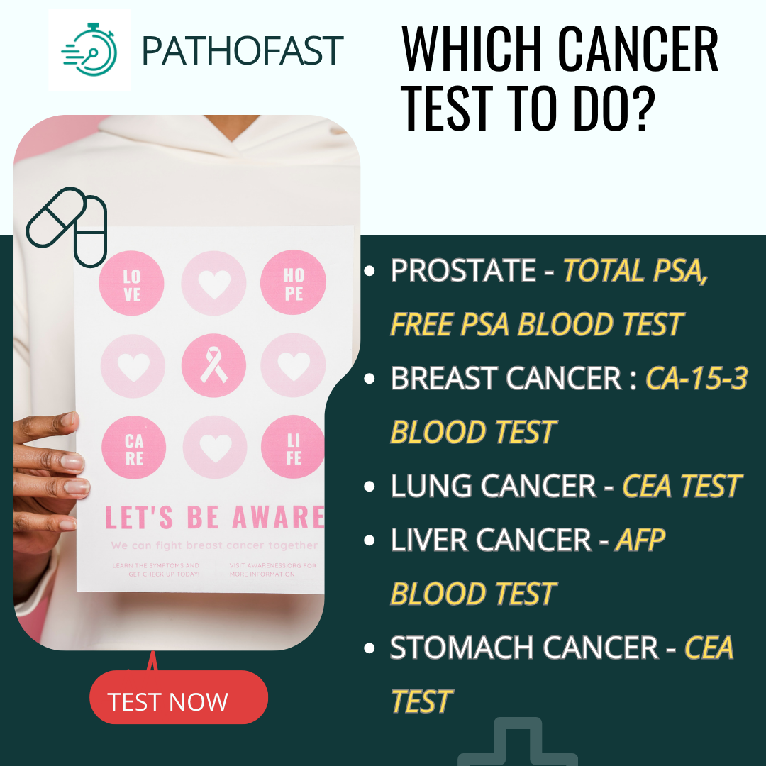 Which cancer test to do for which cancer - tumour markers by cancer type