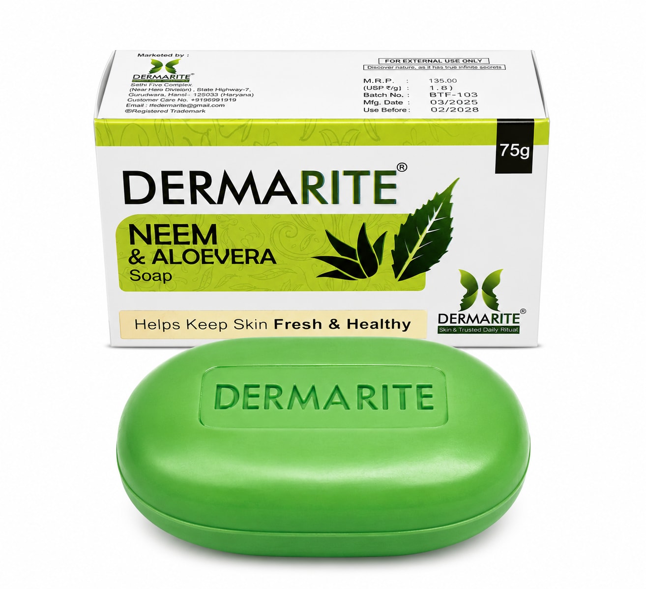 Dermarite ALOVERA NEEM SOAP