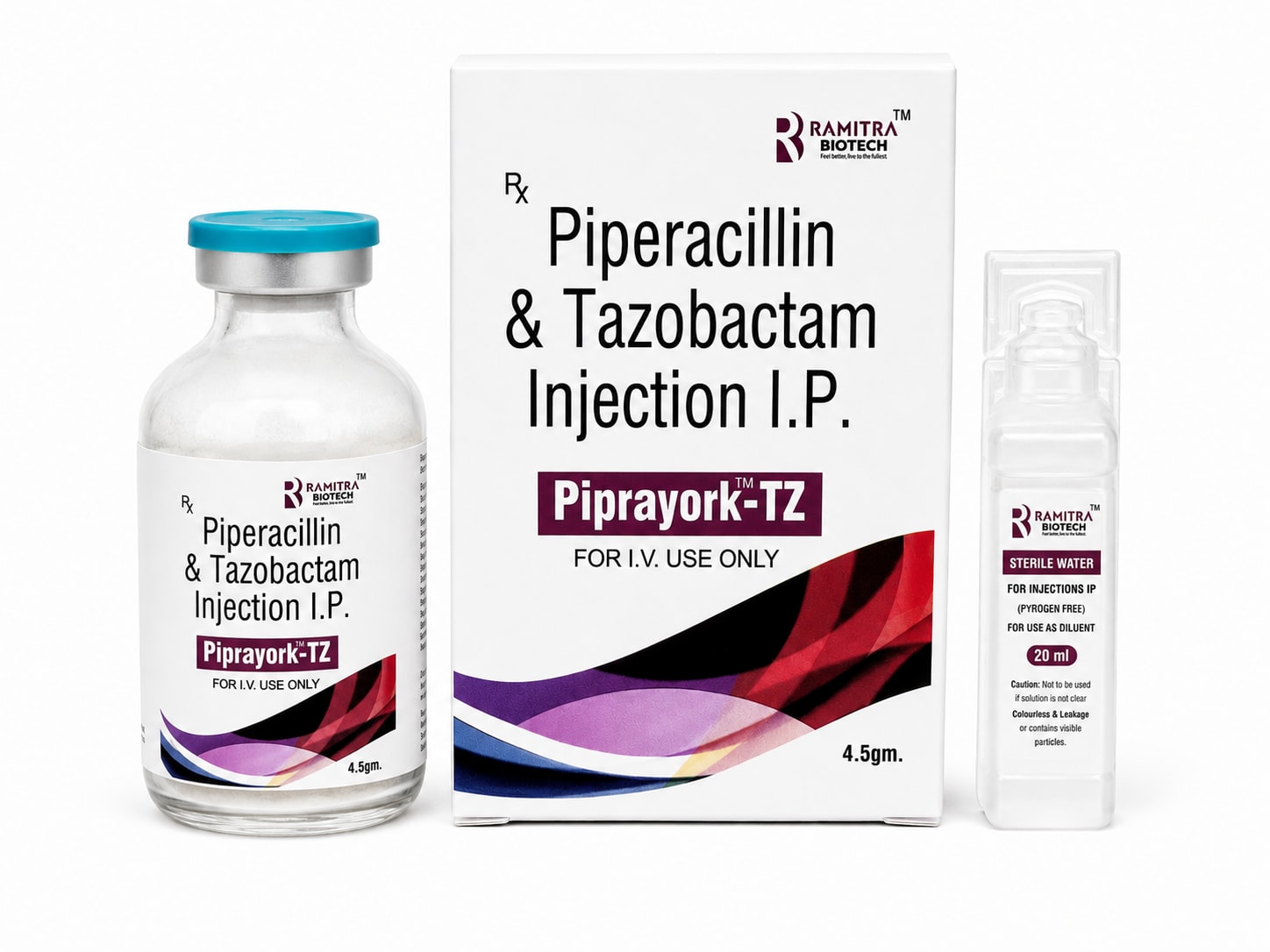 PIPRAYORK-TZ - Piperacillin Tazobactam injection