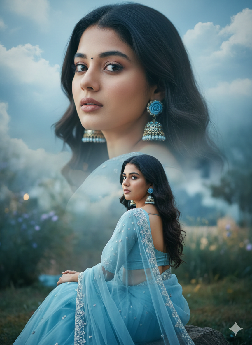 Dreamy Bollywood Poster - After: AI generated result using Gemini prompt