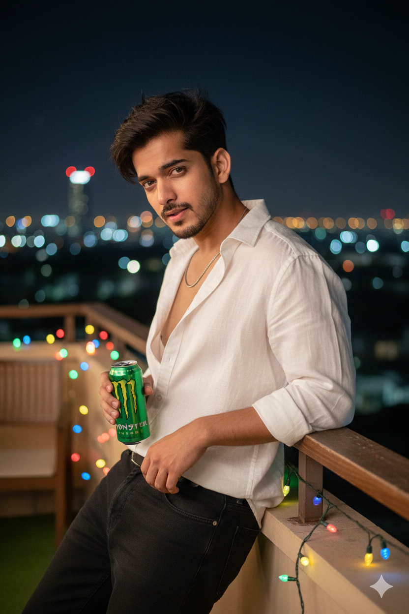 Dual Mood Frame - After: AI generated result using Gemini prompt