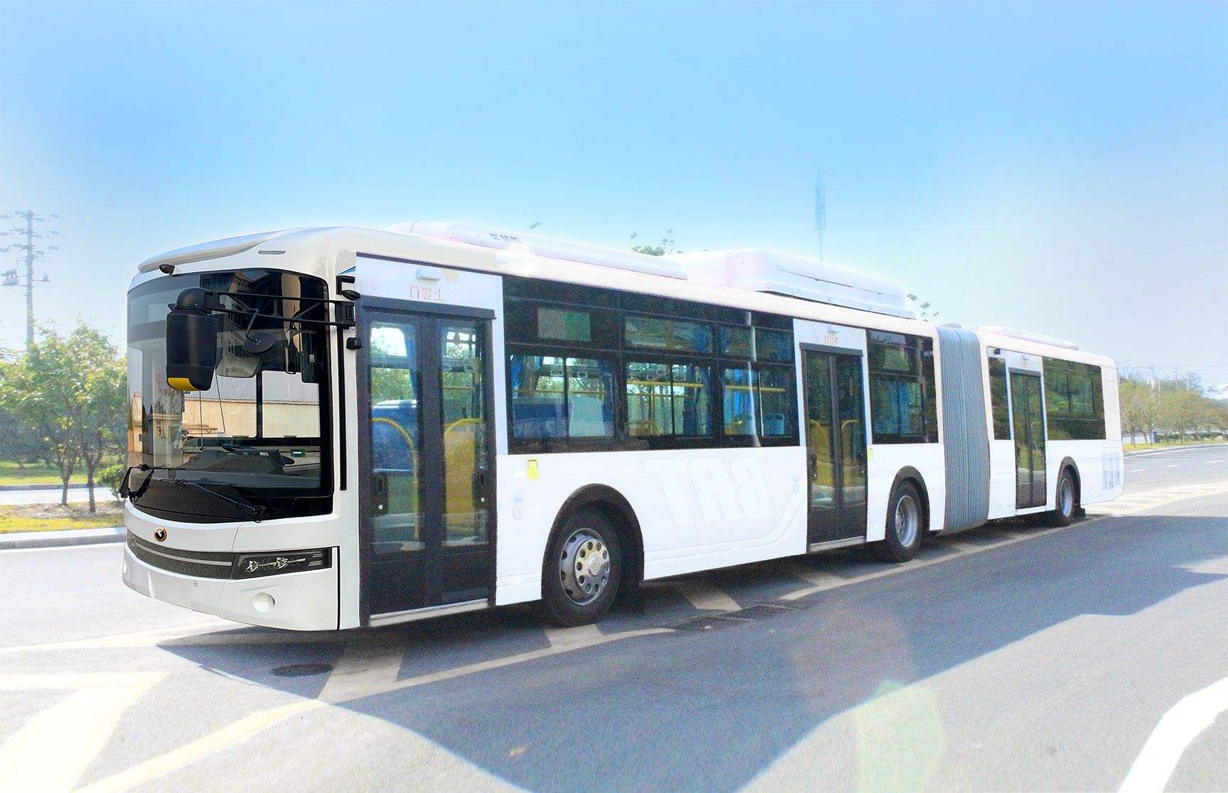 articulated bus