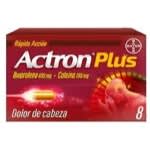 ACTRON PLUS - TIRA X8 - ANALGESICO