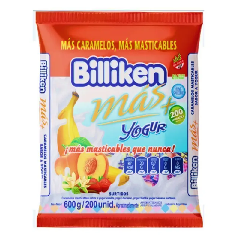 CAR. BILLIKEN YOGUR X600 G. - APROX 140U