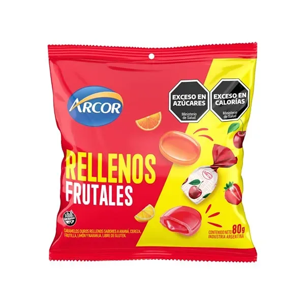 CAR. RELLENO FRUTAL ARCOR X810 GRS - 135 UNID.