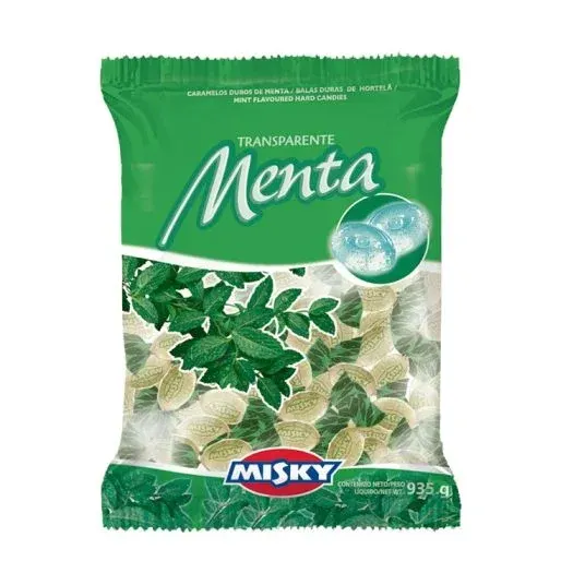 CAR. TRANSPARENTE MENTA MISKY - X180