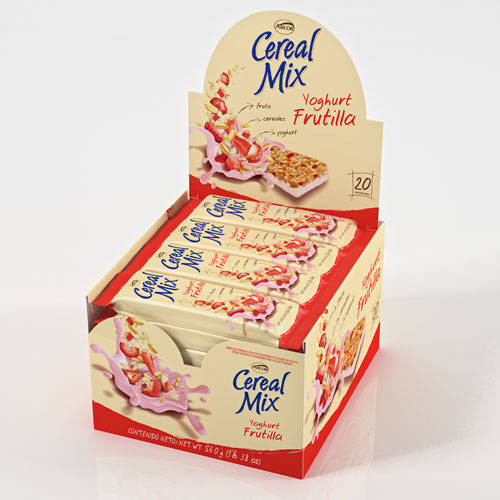 CEREAL MIX YOGUR FRUTILLA - CAJA X20