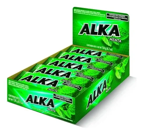 CHICLE ALKA MENTA X20 - ((30))