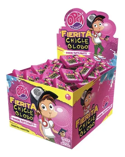 CHICLE FIERITA TUTTI FRUTI X100