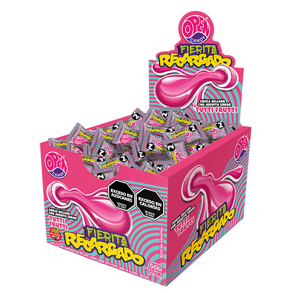 CHICLE REC. TUTTI FRUTI X50U ((12))