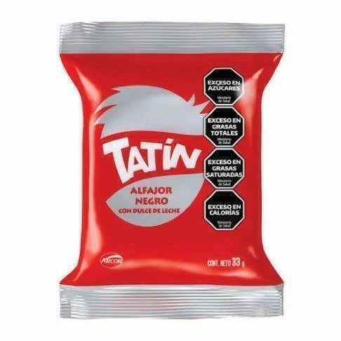 ALF. TATIN NEGRO SIMPLE - UNID. ((56))
