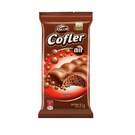 CHOC. COFLER AIREADO NEGRO X27 G - UNID