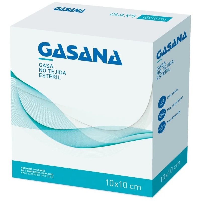 GASA CAJA N5 - 10X10 X100 TROZOS ((48))
