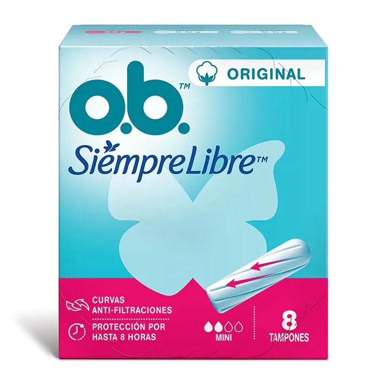 CF.TAMPONES OB MINI X8 ((40))
