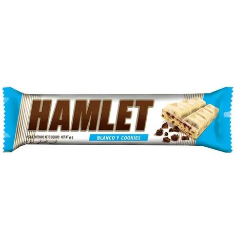 CHOC. HAMLET BLANCO Y COOKIES - UNID
