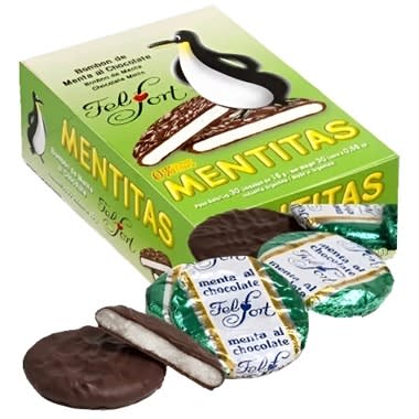 CHOC. MEDALLON MENTA FELFORT DISP. X30