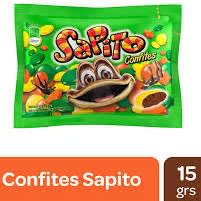 CHOC. SAPITO CONFITADO X15 G - CAJA X24