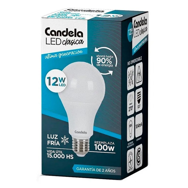 LAMPARA LED 12W FRIA