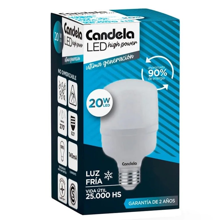 LAMPARA LED 20W - UNID. ((20))