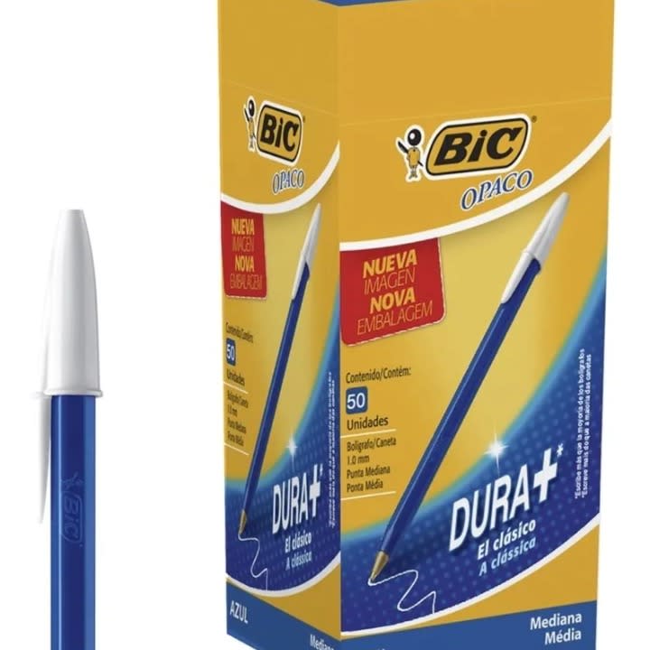 LAPICERA BIC AZUL - X50 UNID.