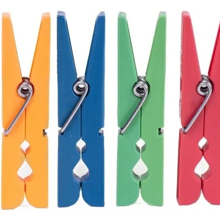 BROCHES PLASTICOS ROPA X12 - AGUSTINA