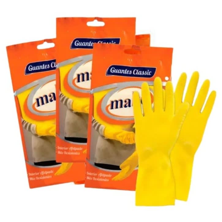 GUANTES MAKE AMARILLO CH