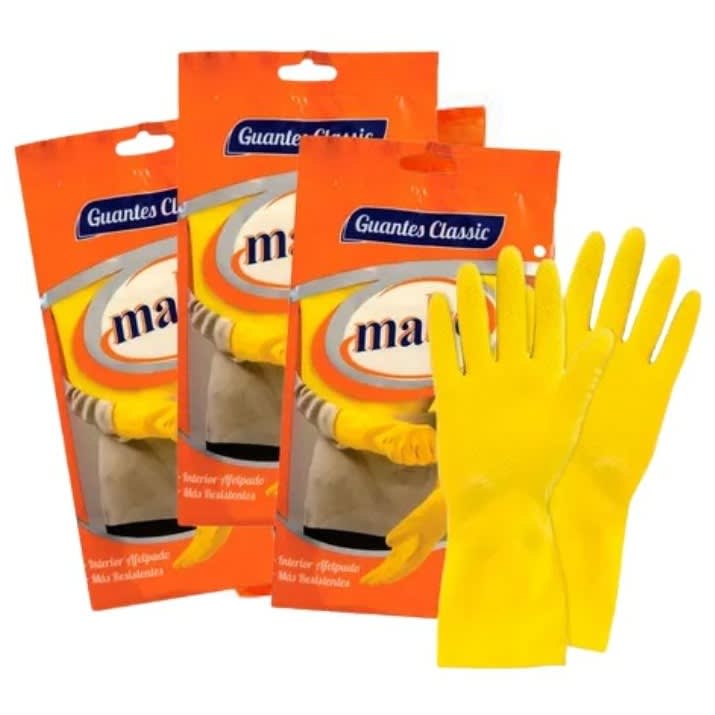 GUANTES MAKE AMARILLO GDE.