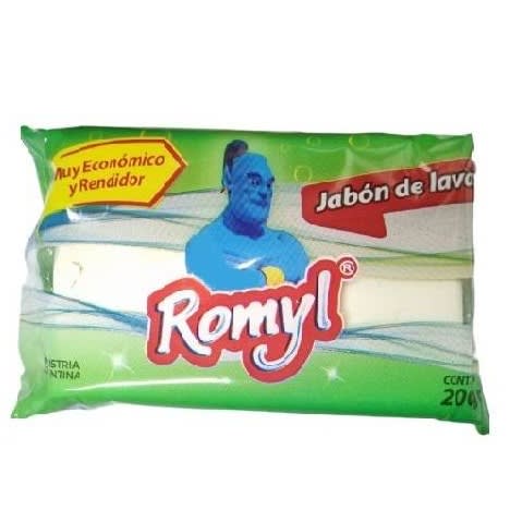 JABON EN PAN ROMYL BLANCO 150G. ((56))