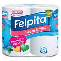 PAPEL HIGIENICO FELPITA 4X30 - UNID.