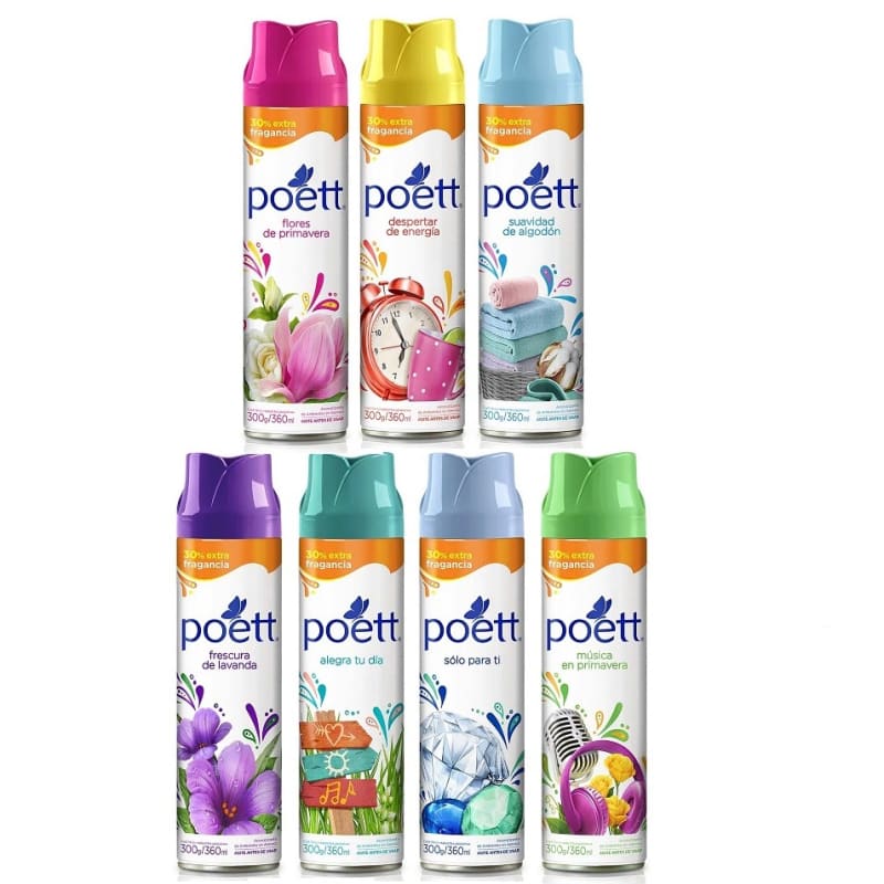 POETT DES. AMBIENTE FRAGANCIAS VARIAS ((6))