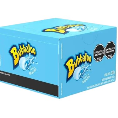 CHICLE BUBALOO MENTA - X50