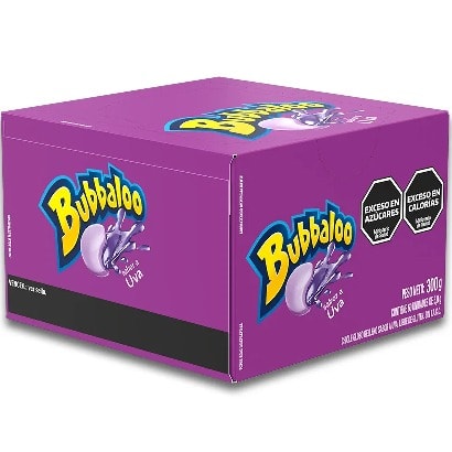 CHICLE BUBALOO UVA - X60