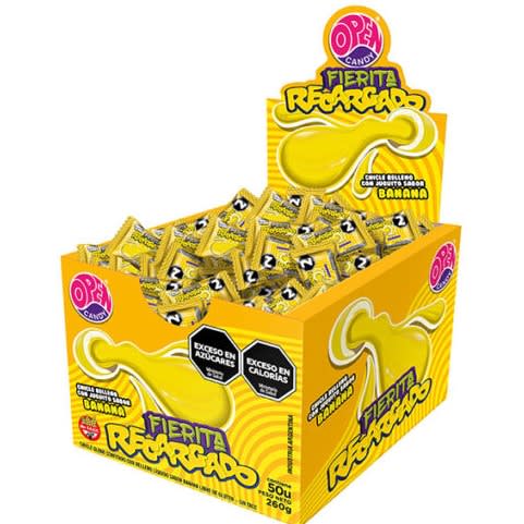 CHICLE REC. BANANA X50U ((12))