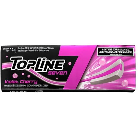 CHICLE TOPLINE 7 VIOLET CHERRY X16U