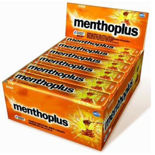 CAR. MENTHOPLUS MIEL - X12