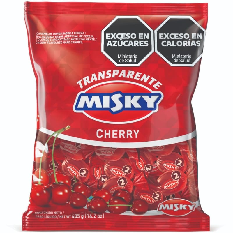 CAR. TRANSPARENTE CHERRY - X465 GRS.
