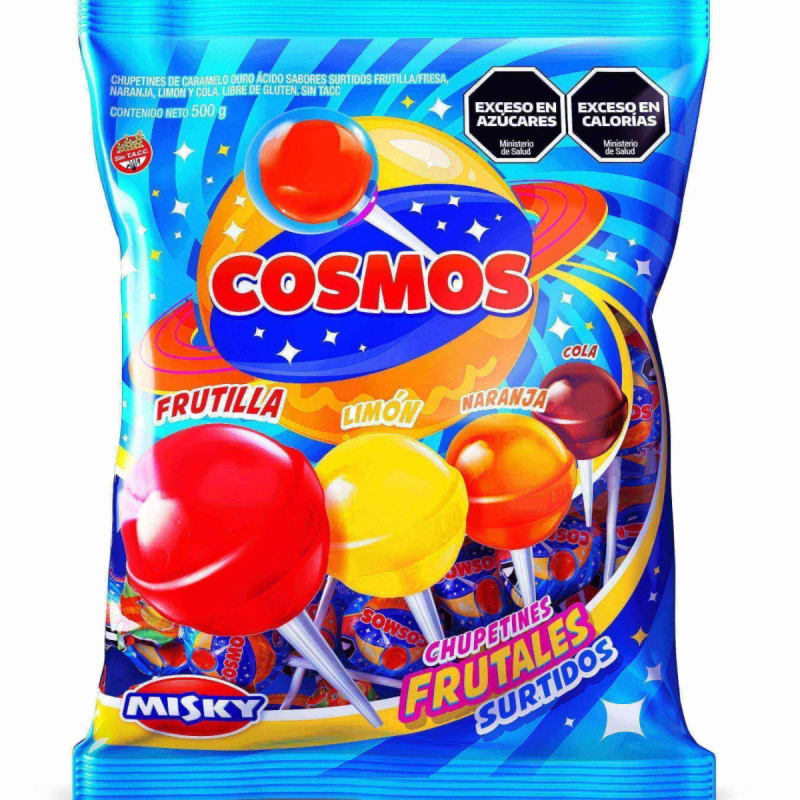 CHUPETIN COSMOS FRUTAL - X40