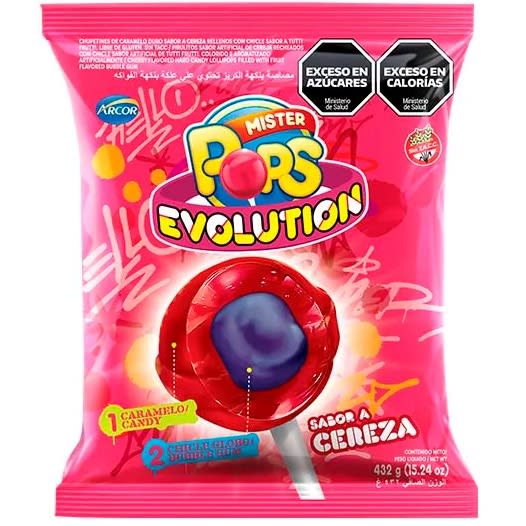 CHUPETIN EVOLUTION CEREZA - X24