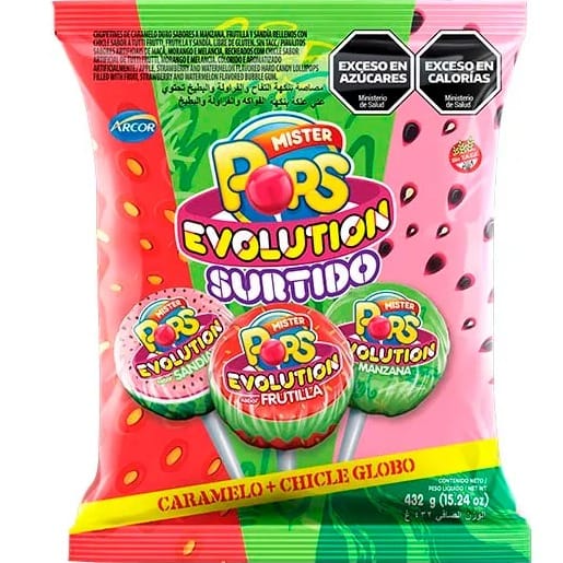 CHUPETIN EVOLUTION MIX - X24