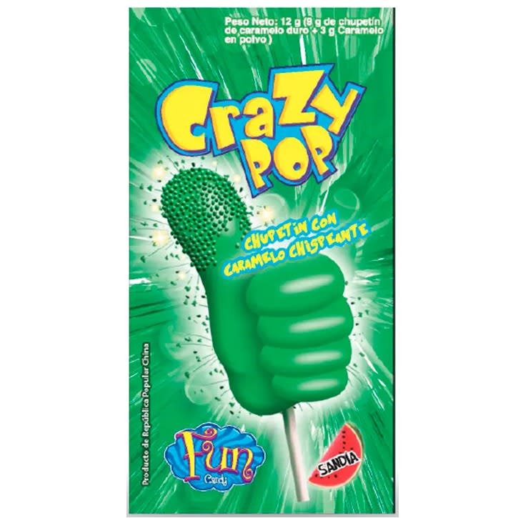 CRAZY POP SANDIA - X 10U