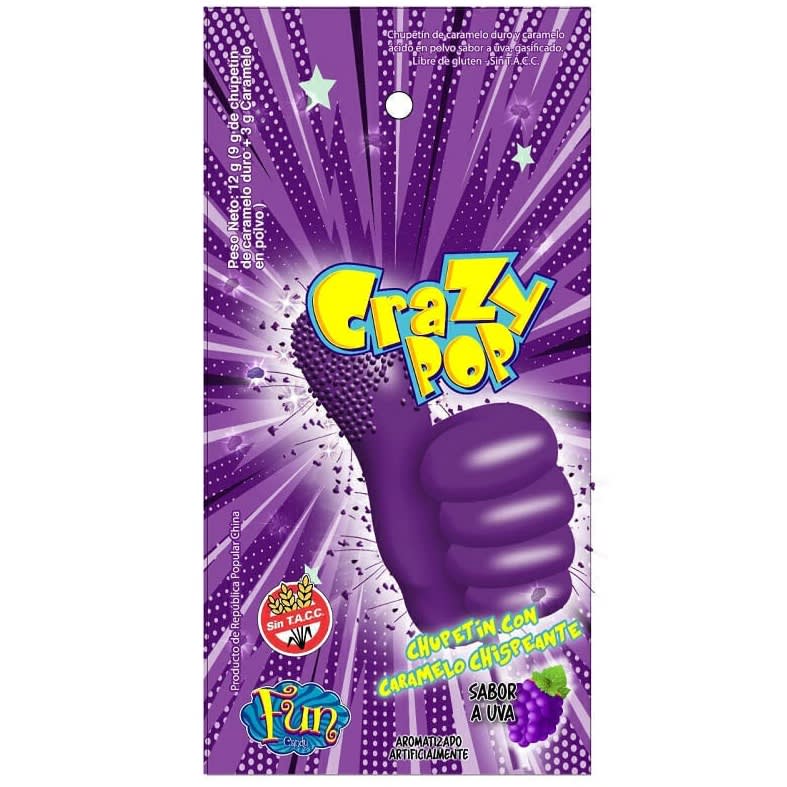 CRAZY POP UVA - X 10U