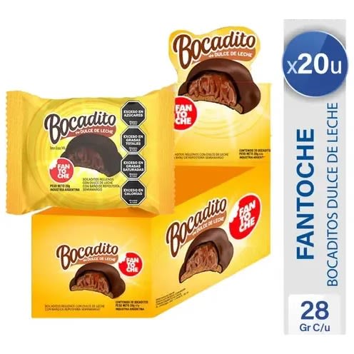 FANTOCHE BOCADITO DE D.D.L. 20X28G.